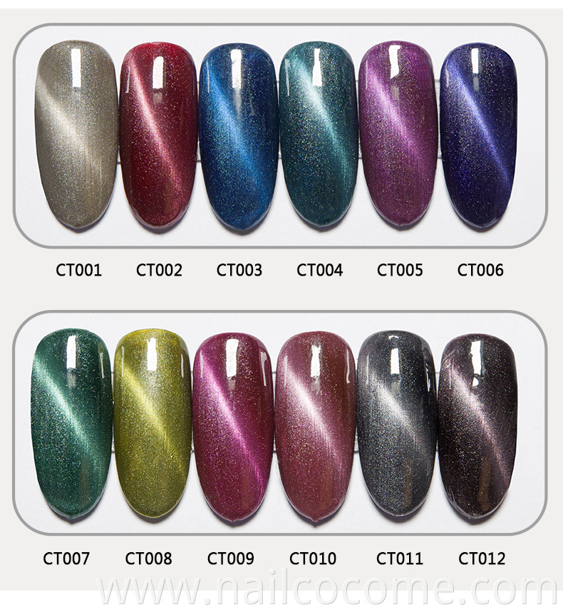 2021 new products cat eye nail gel uv kit